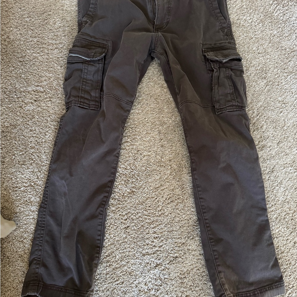 Hollister Men's Cargo Pants - grey